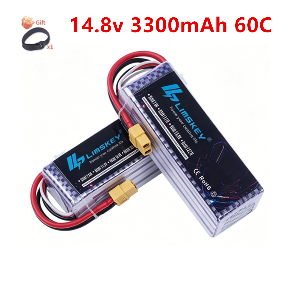 Rc Hobby Hub - Batterie LiPo 4S 14.8V 3300mAh 60C/80C