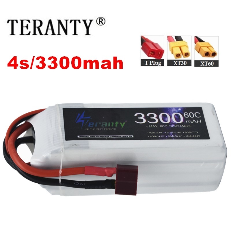 Lipo Battery 4S - Batterie Rechargeable LiPo 4s 3300mAh 60C