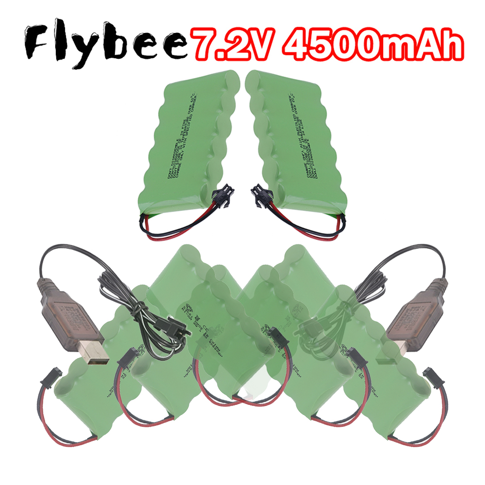 Rc Hobby Trucks - Nouvelle batterie rechargeable NiMH 7.2V 4500mAh