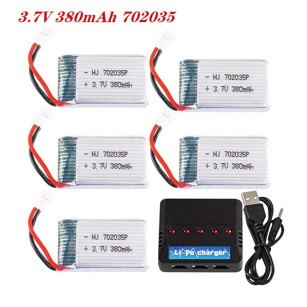 Rc Hobby Hub - Batterie Lipo Rechargeable avec chargeur, 3.7V,