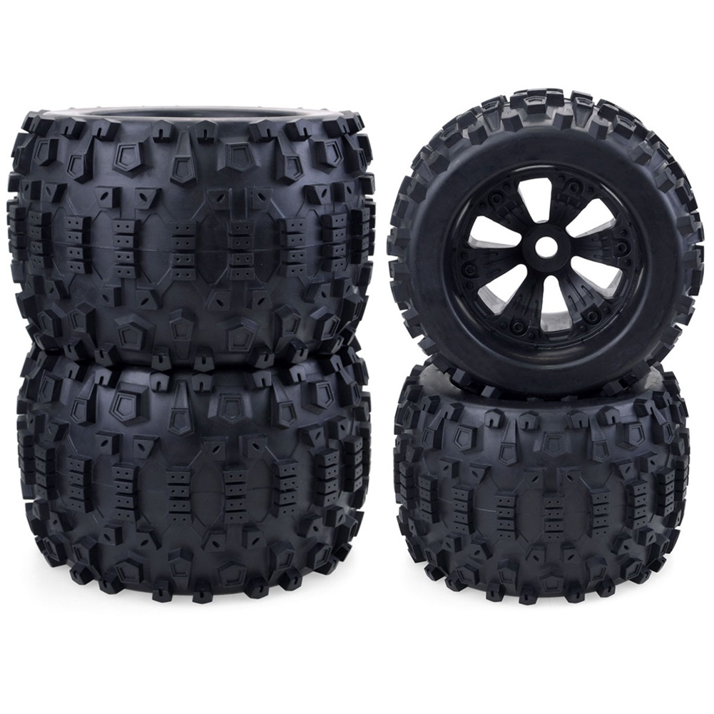Rc Hobby Trucks - 4 pièces 1/8 roues pneus 170mm