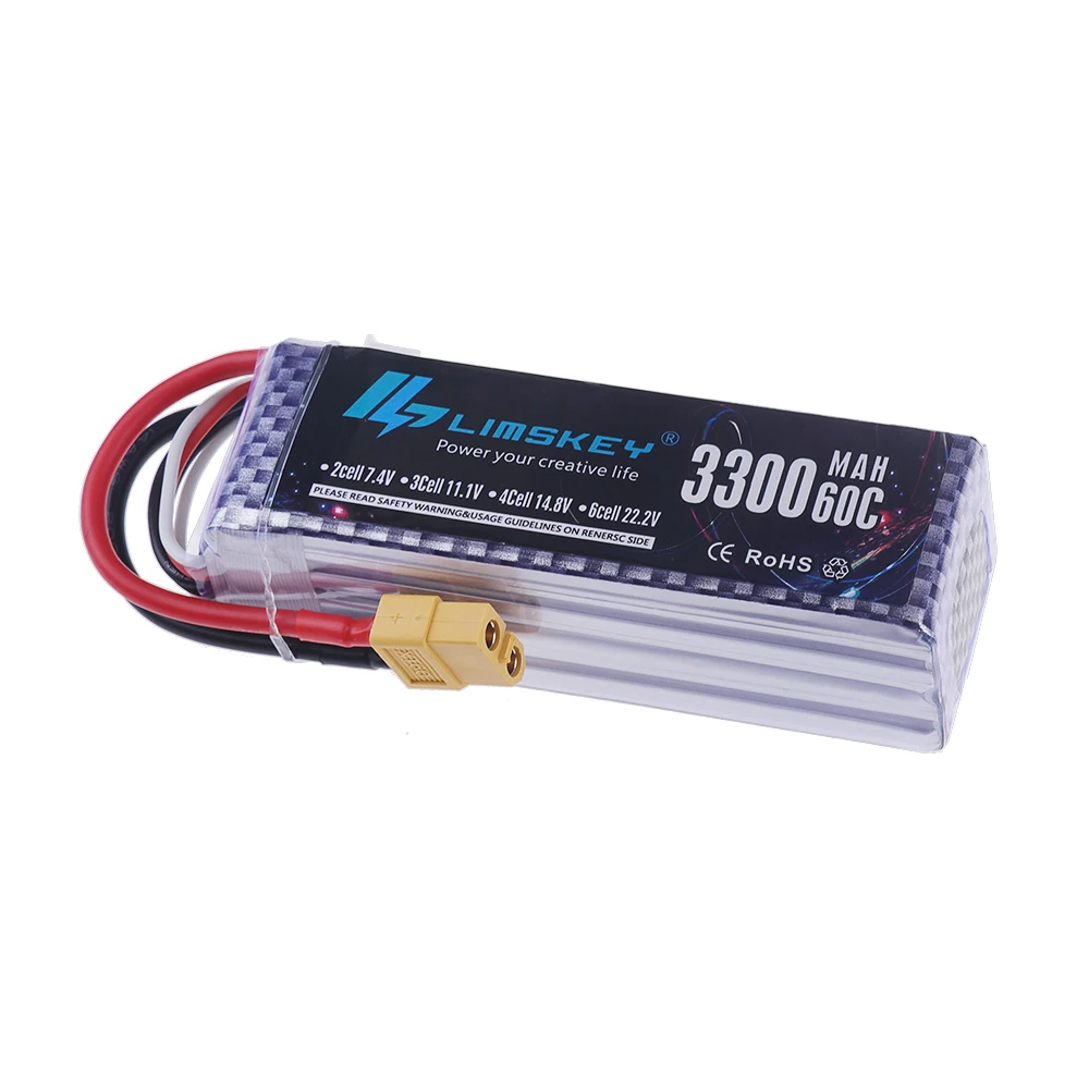 Batterie LiPo 4S 14.8V 3300mAh - Rc Hobby Hub avis et prix