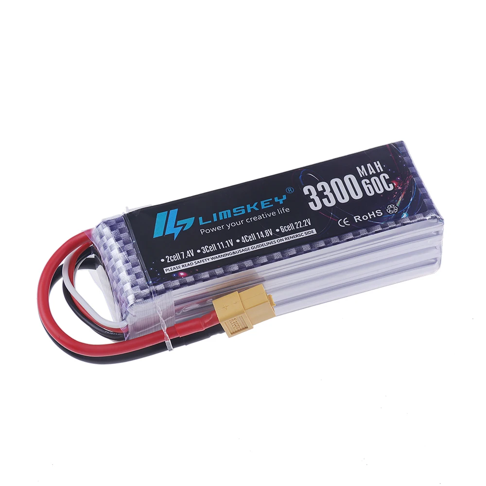 Batterie LiPo 4S 14.8V 3300mAh - Rc Hobby Hub avis et prix