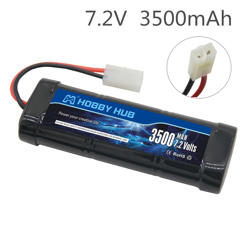 Batterie Ni-MH 7.2V 5000mAh av - Rc Hobby Hub avis et prix