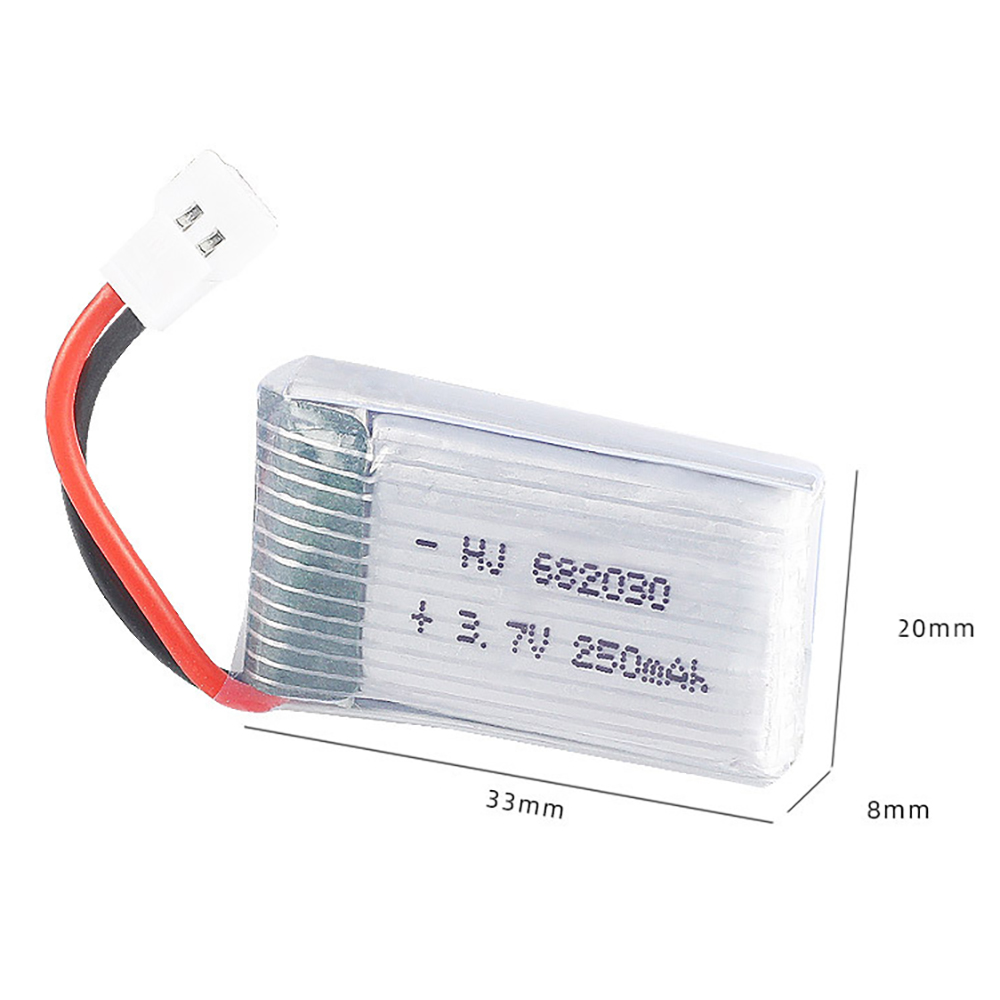 Batterie Lipo 3.7V 250mAh 6820 - Rc Hobby Hub avis et prix