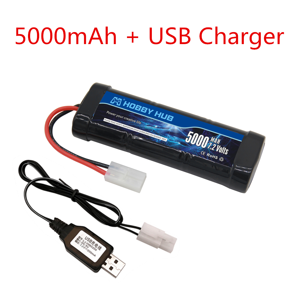 Nouvelle batterie 7.2V 5000/68 - Rc Hobby Hub avis et prix