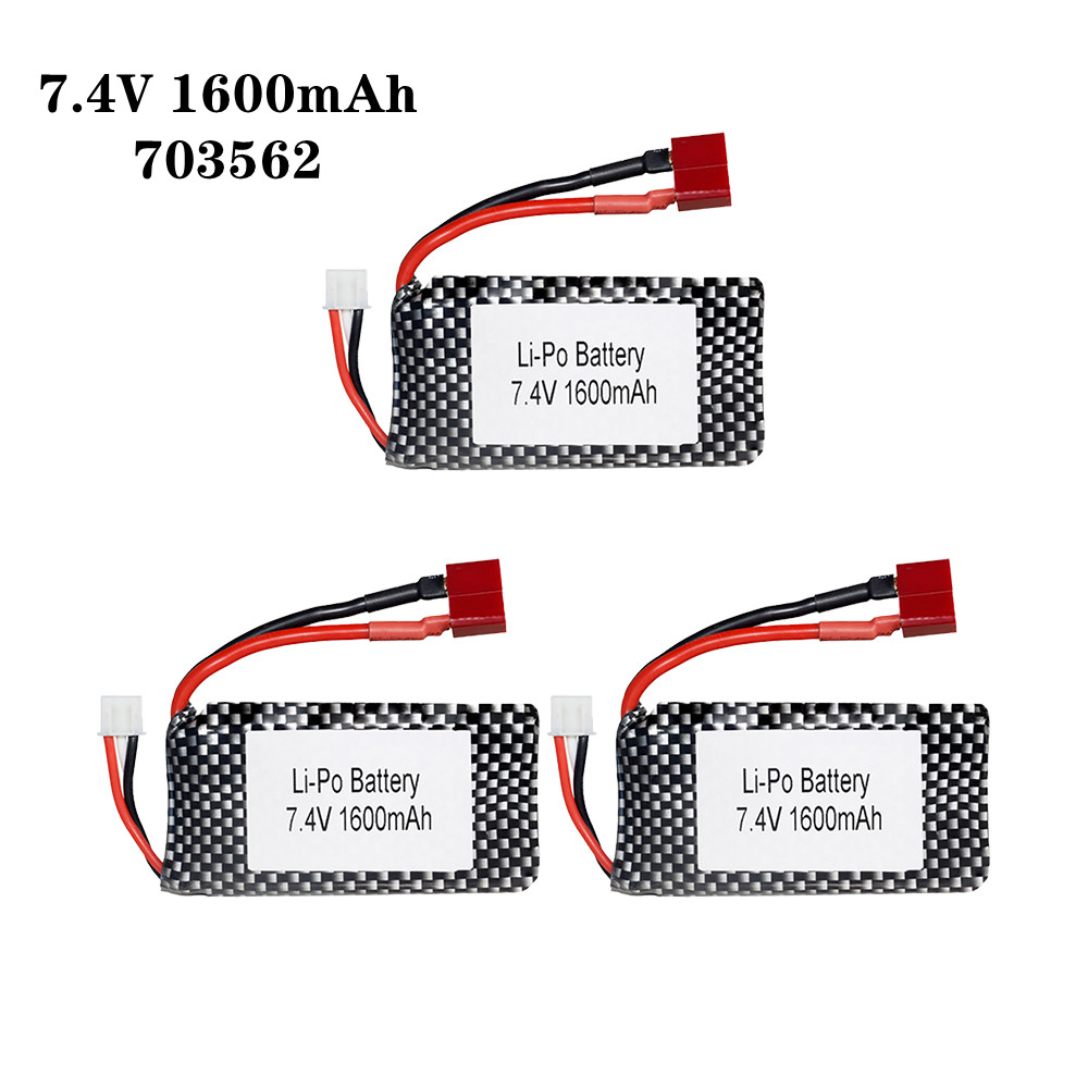 Batterie Lipo 7.4v 1600mah 703 - Rc Hobby Hub avis et prix