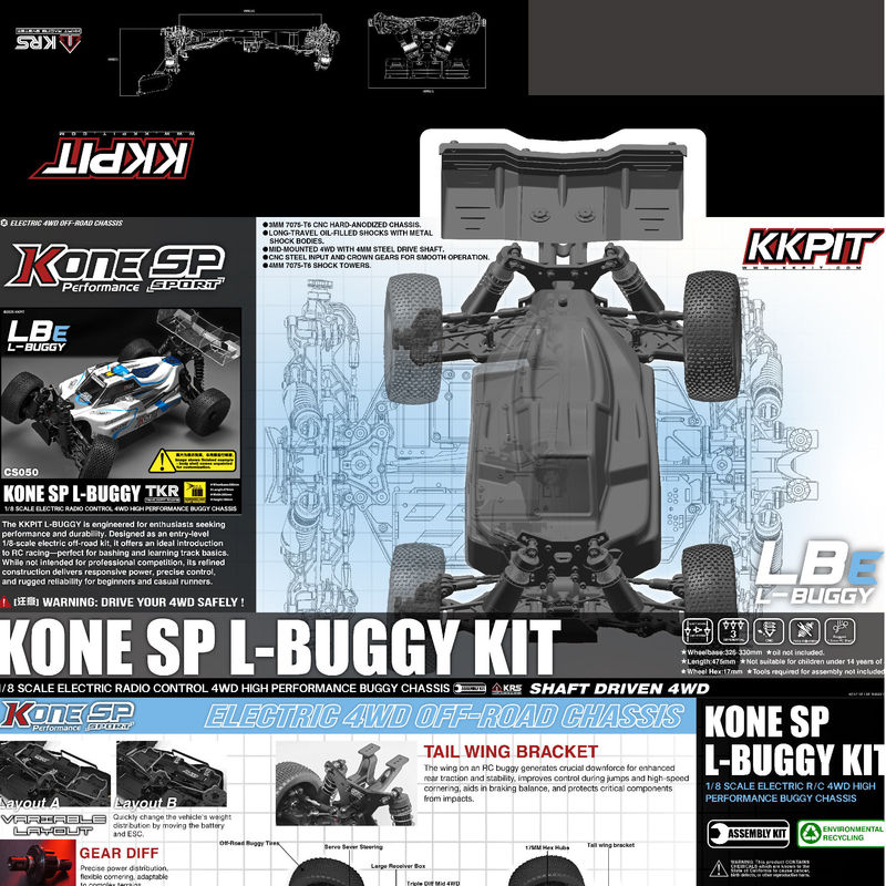 KKPIT 1/8 Buggy RC électrique  - Rc Hobby Light avis et prix